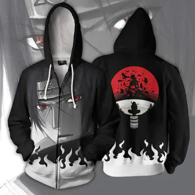 Men's Printed Naruto Hoodie