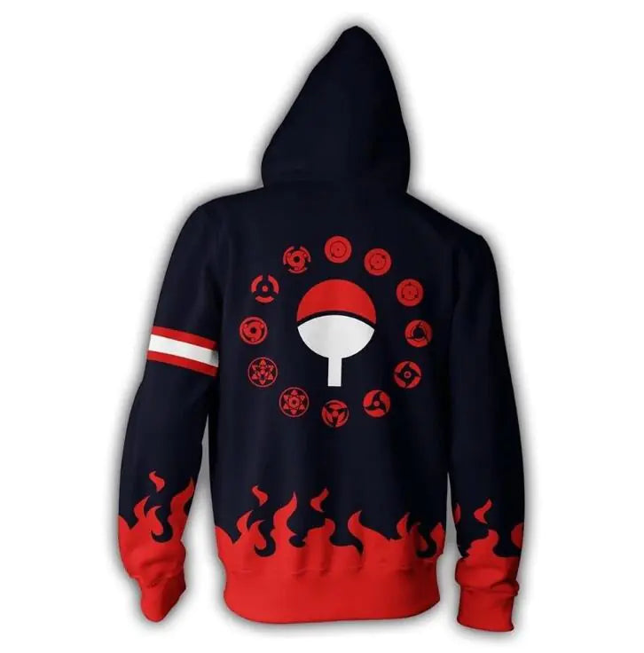 Men's Printed Naruto Hoodie