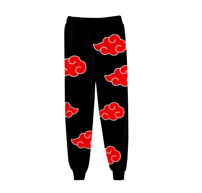 Naruto 3D Tapered Pants with Print