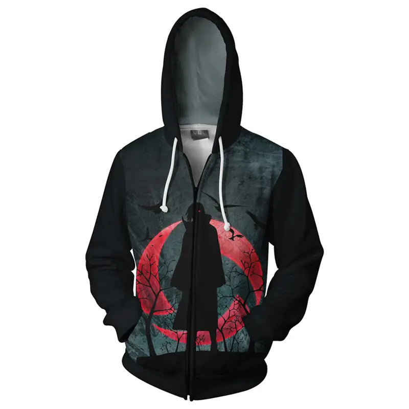 Men's Printed Naruto Hoodie