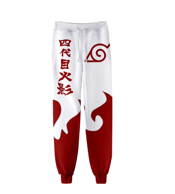 Naruto 3D Tapered Pants with Print