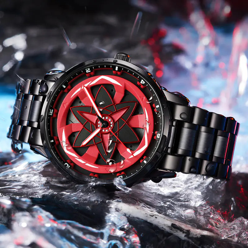 SVJ Men's Naruto Custom Waterproof Quartz Watch