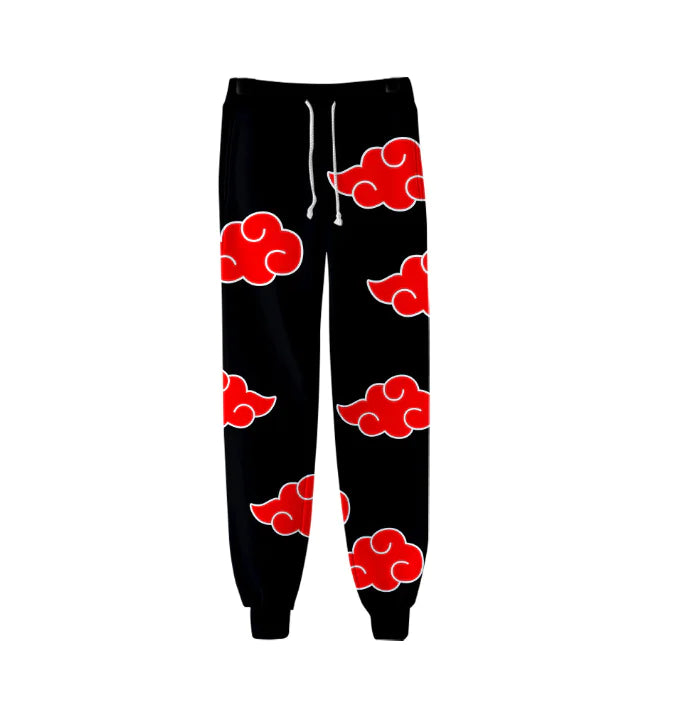 Naruto 3D Tapered Pants with Print