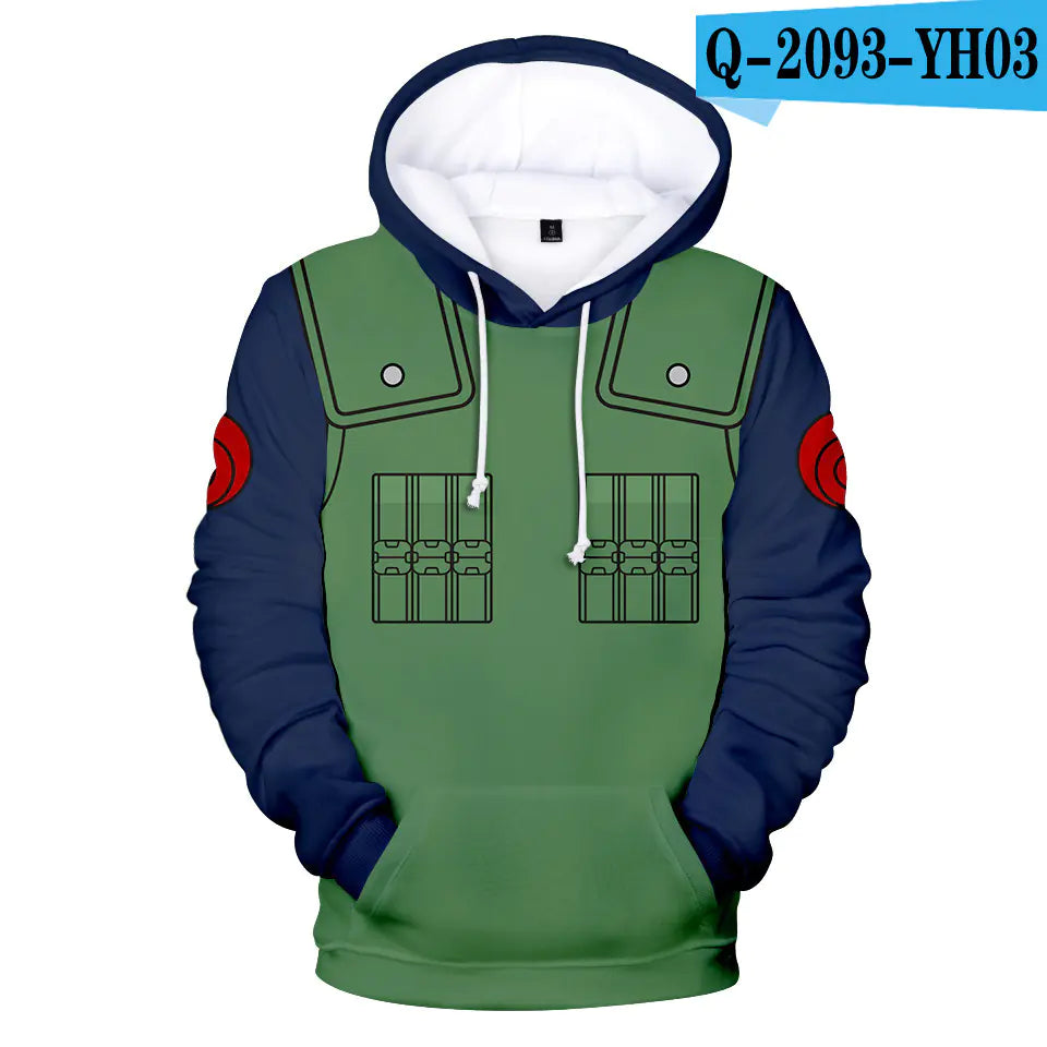 Naruto Printed Digital Hoodie