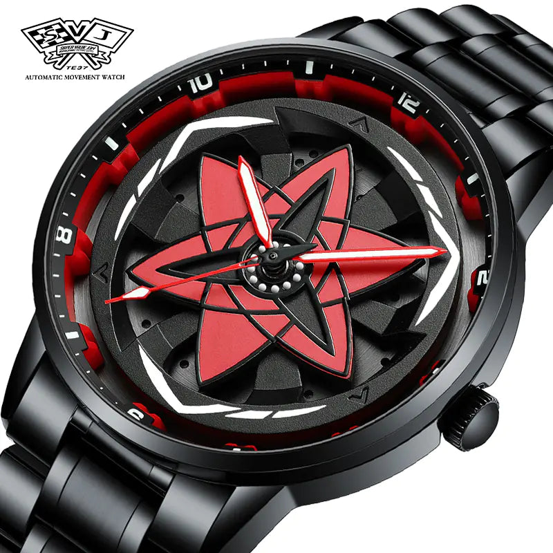 SVJ Men's Naruto Custom Waterproof Quartz Watch