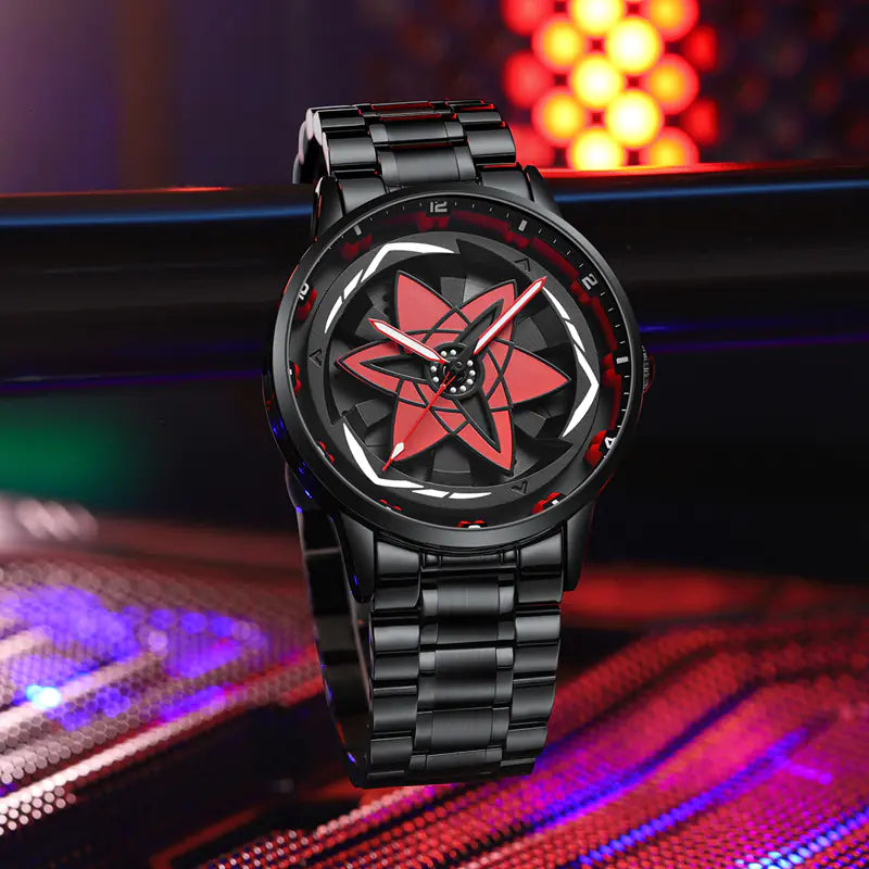 SVJ Men's Naruto Custom Waterproof Quartz Watch