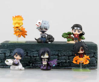 Naruto Summoning Technique Figurines - Set of 6
