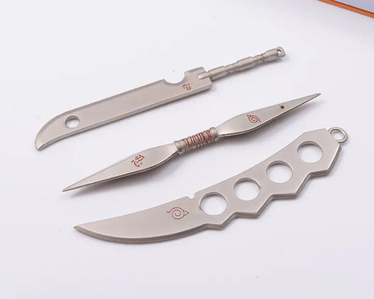 Naruto Anime Merchandise: 7-Piece Kunai Set