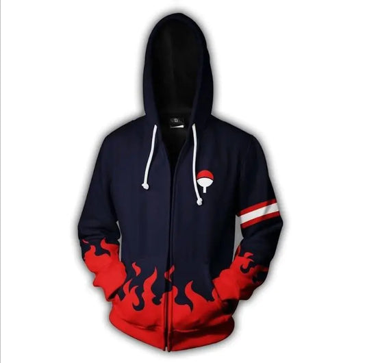 Men's Printed Naruto Hoodie
