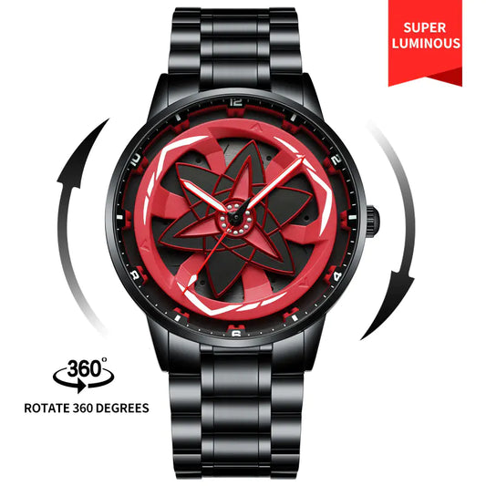 SVJ Men's Naruto Custom Waterproof Quartz Watch